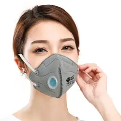 2 шт. одноразовая маска для лица против загрязнений маска с воздушным фильтром дышащая Пылезащитная маска