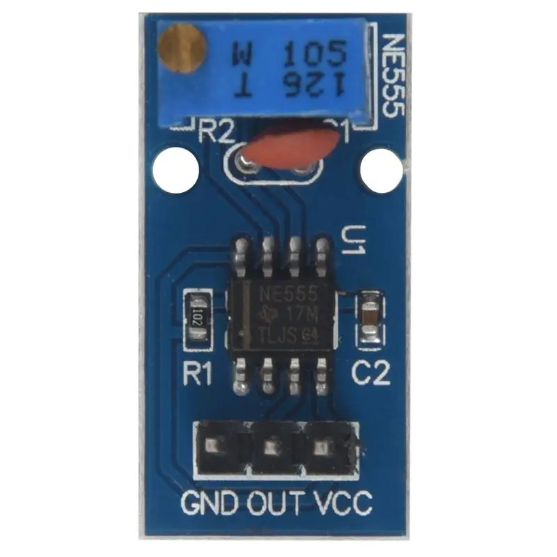 2 шт. NE555 частота Регулируемый Импульсный модуль генератора