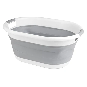 

New Foldable Laundry Basket Laundry Basket Dirty Laundry Basket Clothes Storage Basket Bathroom Dirty Washbasin