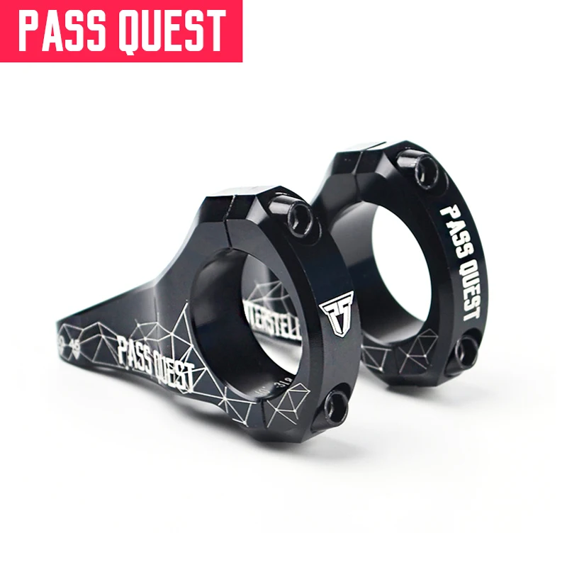 Pass Quest велосипедный вынос руля INTERSTELL сплав прямое Крепление велосипедный вынос руля 15 градусов 31,8 мм бар зажим 45-50 мм для ENDURO DH FR AM стеблей