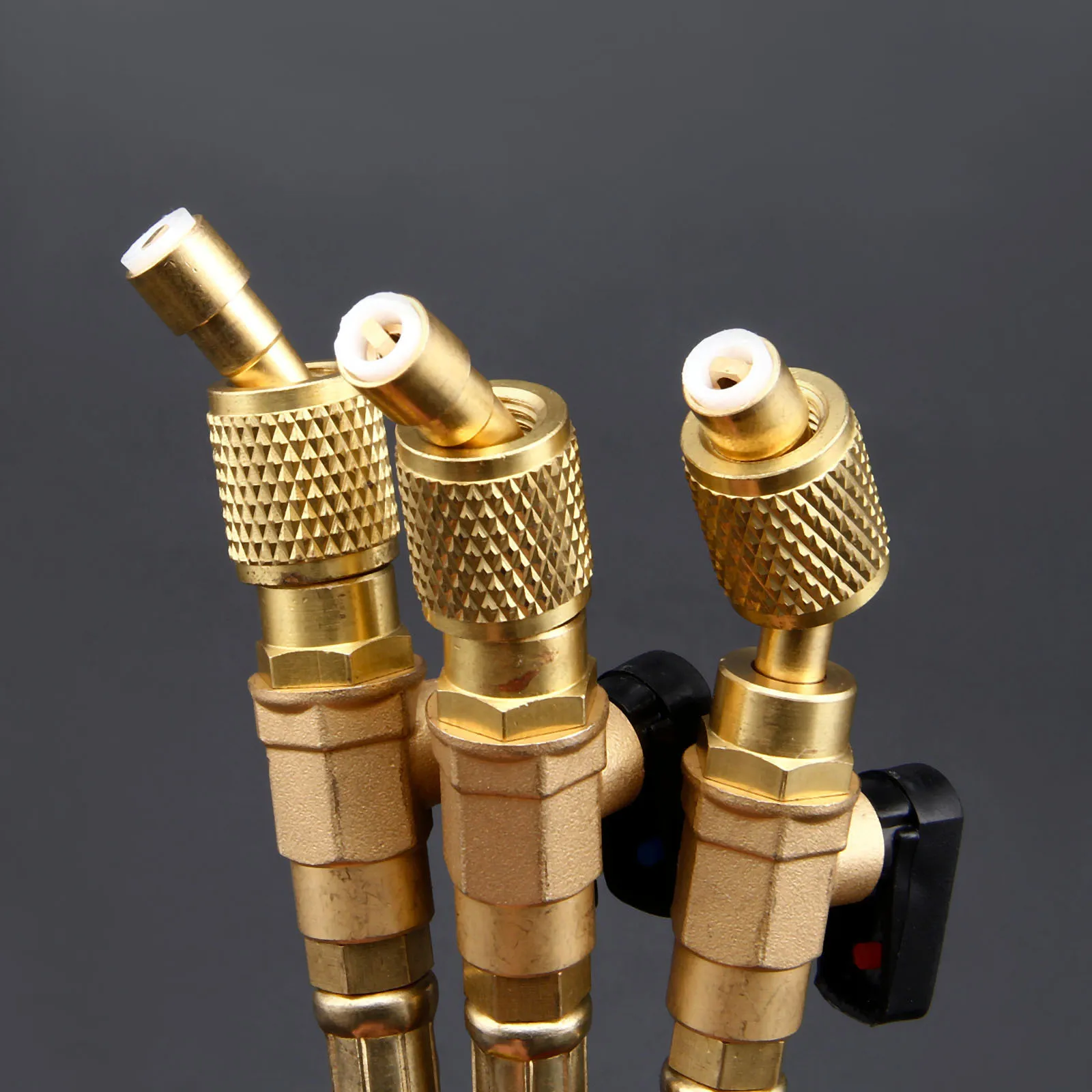 3 шт. R134A AC зарядный шланг/w шаровые краны R410A хладагент шланг с сильными