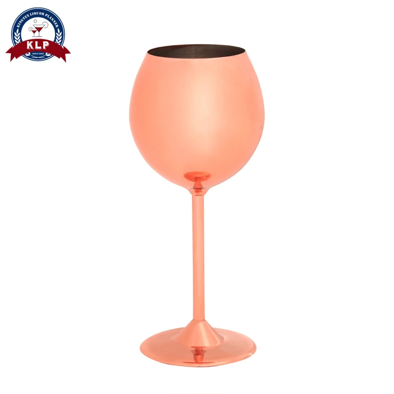 

380ml Stainless Steel Red Wine Glass Goblets Juice Drink Champagne Goblet Party Barware Kitchen Tool