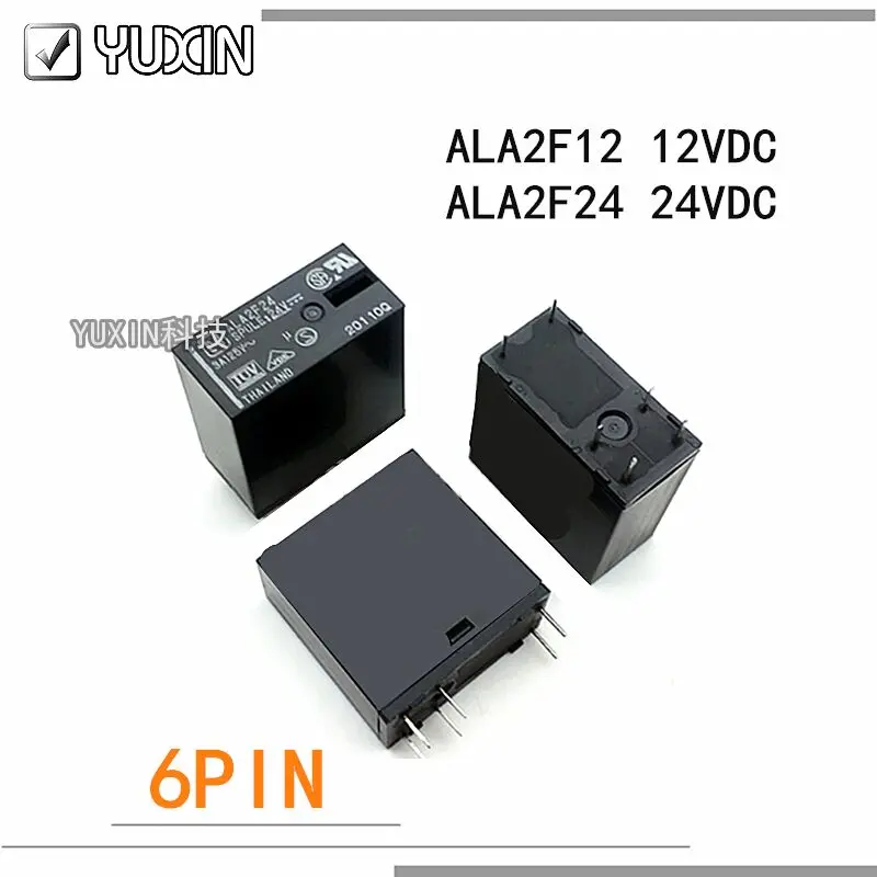 5 шт./лот 100% оригинал и новое реле ALA2F24 24VDC ALA2F12 12VDC ALA2F24-24V ALA2F12-12V 6PIN 3A | Обустройство
