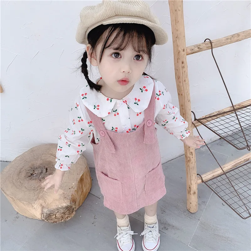 Новое осеннее платье для маленьких девочек платье для маленькой ...