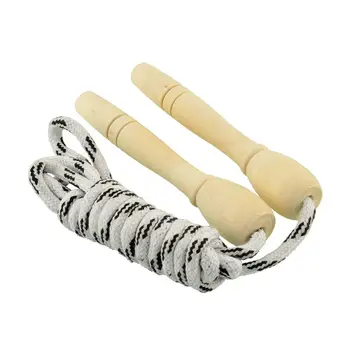 

Children Skipping Rope Wooden Handle Skipping Rope Skipping Colorful Durable Jump Wood Speed Kids Bodybuilding Fitness