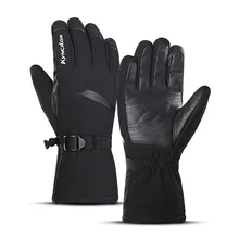 

High Quality Ski Gloves For Men Winter Snowboard Snowmobile Riding Cold Gloves Windproof Waterproof Non-slip Touch Screen Gloves