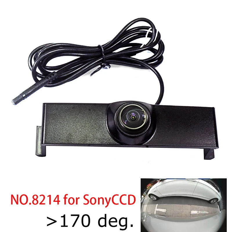 Закрытая Автомобильная Передняя камера с логотипом CCD HD 180deg для VW Volkswagen SPORTSVAN TOUAREG 2013