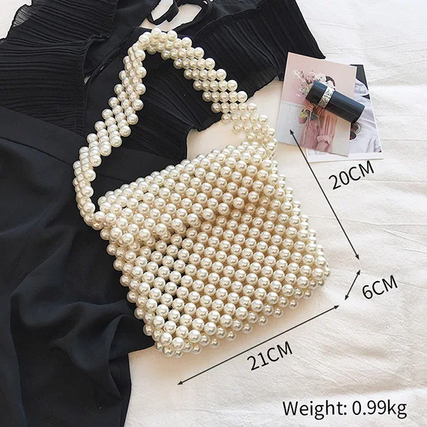 beige model K Ручные жемчужные вечерние сумки для женщин роскошные маленькие бисерные коробка с откидной крышкой жемчужные клатчи сумочки и клатчи Дамская мини сумка через плечо - Цвет: beige model K