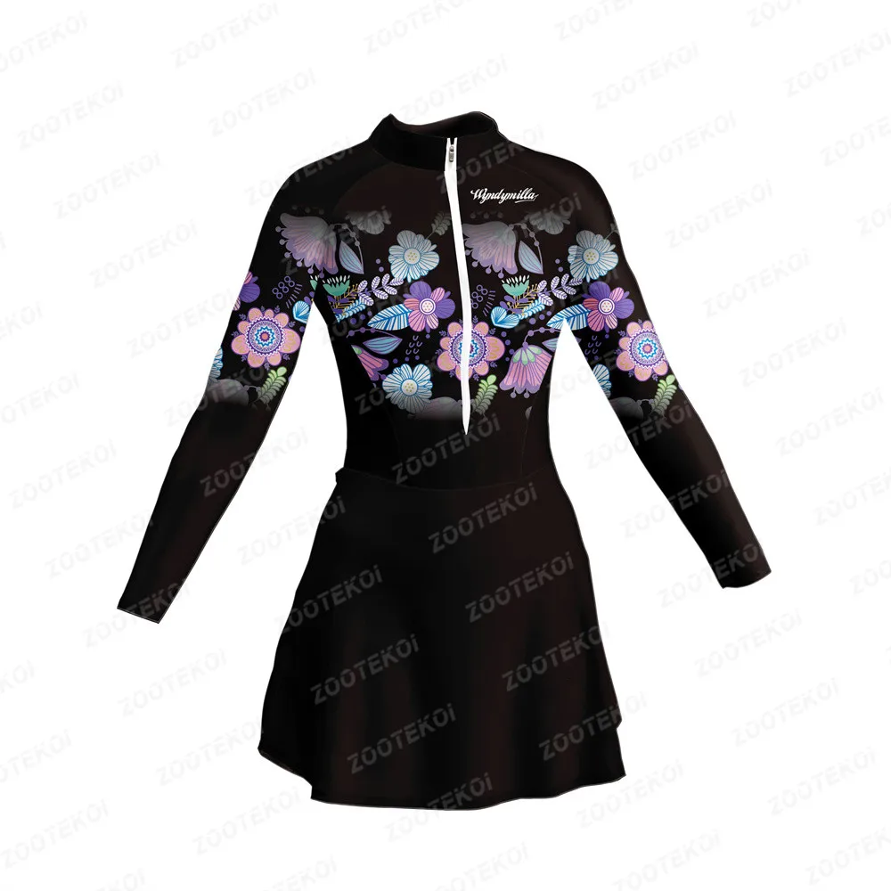 

Wyndymilla Vestidinho Saia Feminino Saia bike Triathlon Cycling Skirt Skinsuit Maillot Ciclismo Casual Comfortable Little Dress