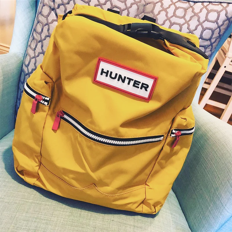 Unissex mochilas originais resistente à água náilon 14 mochila laptop mochila com clipe de pára-quedas portátil grande casuais
