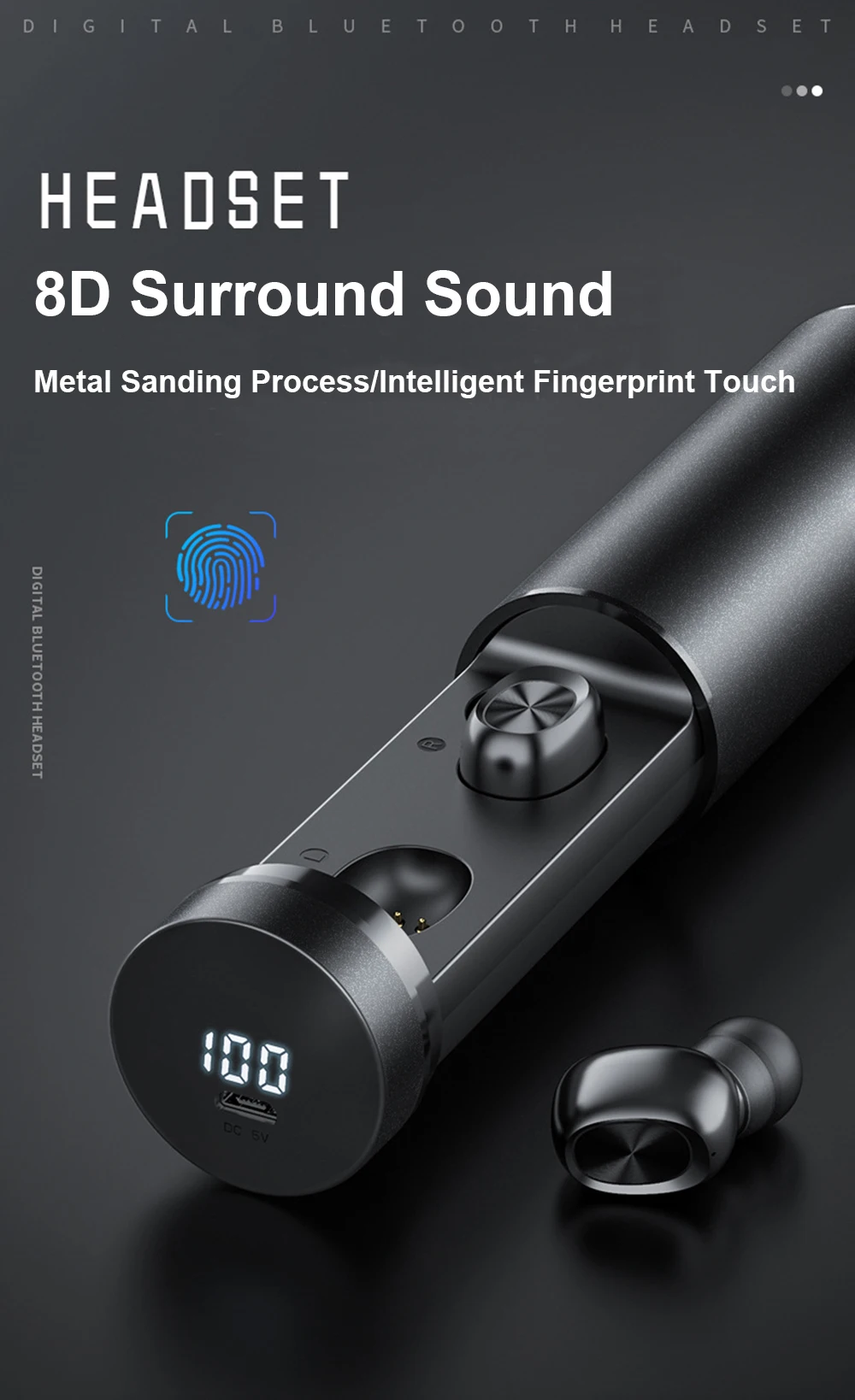 TWS Bluetooth 5,0 наушники 8D стерео мини Беспроводные наушники с микрофоном водонепроницаемые спортивные музыкальные наушники для huawei samsung Xiaomi