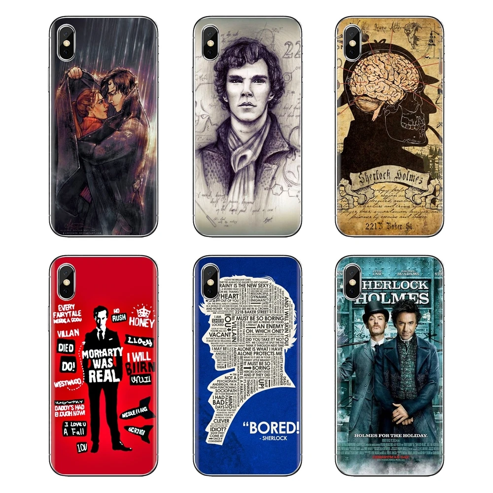 Jim Moriarty Sherlock Holmes For Xiaomi Redmi 4A S2 Note 3 3S 4 4X 5 Plus 6 7 6A Pro Pocophone F1 Transparent Soft Cases Covers |