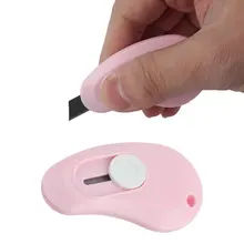 

Cute Mini Portable Utility Knife Paper Cutter Cutting Paper Razor Blade Office Stationery Cutting Supplies Random Color 2022 New