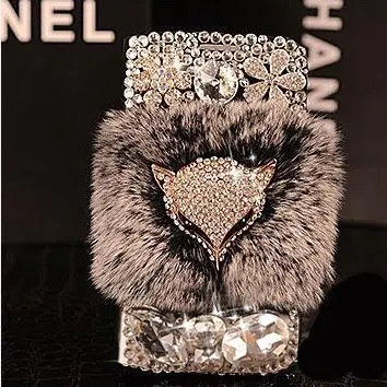 

Wallet Cover For Xiaomi Mi 9 8 Lite SE 6 6X 5 5X Note 7 Max Mix 2 3 6A 5Plus Card Coque Crystal Stone Fox Diamond Capa Case