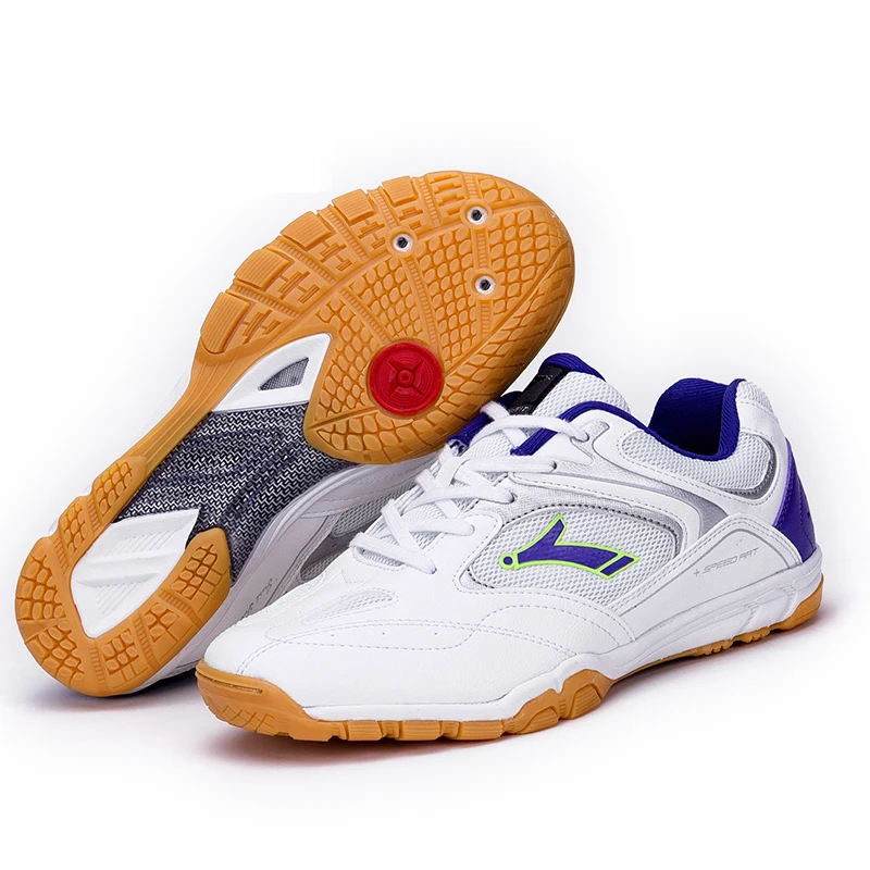 

Men Professional Table Tennis Shoes High Quality Pingpong Shoes for Men Anti-Slippery Rubber Male Sport Shoes for Table Tennis