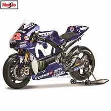 Maisto 1:18 Yamaha Champion Team Racing Silvardo original authorized simulation alloy motorcycle model toy car Collecting