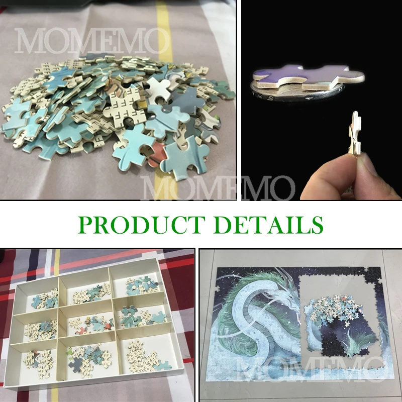 Pocket Monster Collection Puzzle 1000 Pieces Cartoon Anime Wooden Jigsaw Puzzles Toys for Adults DIY Assembly Wooden Puzzles