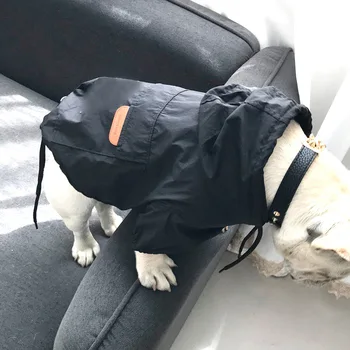 

HSWLL Dog Clothes for Small Dogs Waterproof Jacket for French Bulldog Raincoat for Chihuahua Puppy Pet Costume for Yorkshire