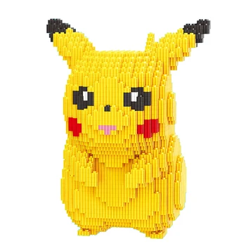 

1860pcs Pokemon pikachu building blocks model micro particles educational toys gifts for children