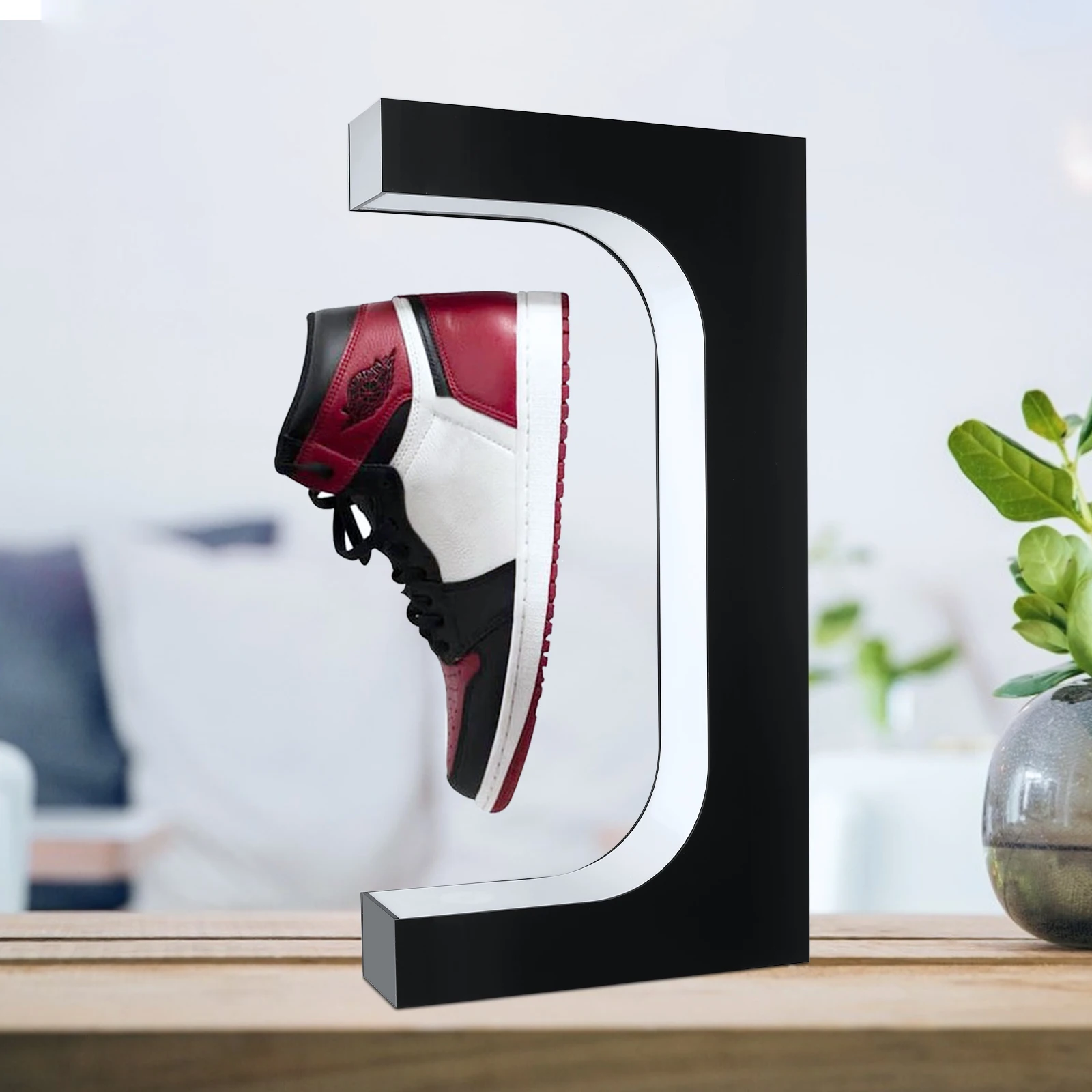 Magnetic Levitation Floating Shoe Display Stand ,Sneaker Stand, Holds 500g Weight,Levitating Gap, 20mm