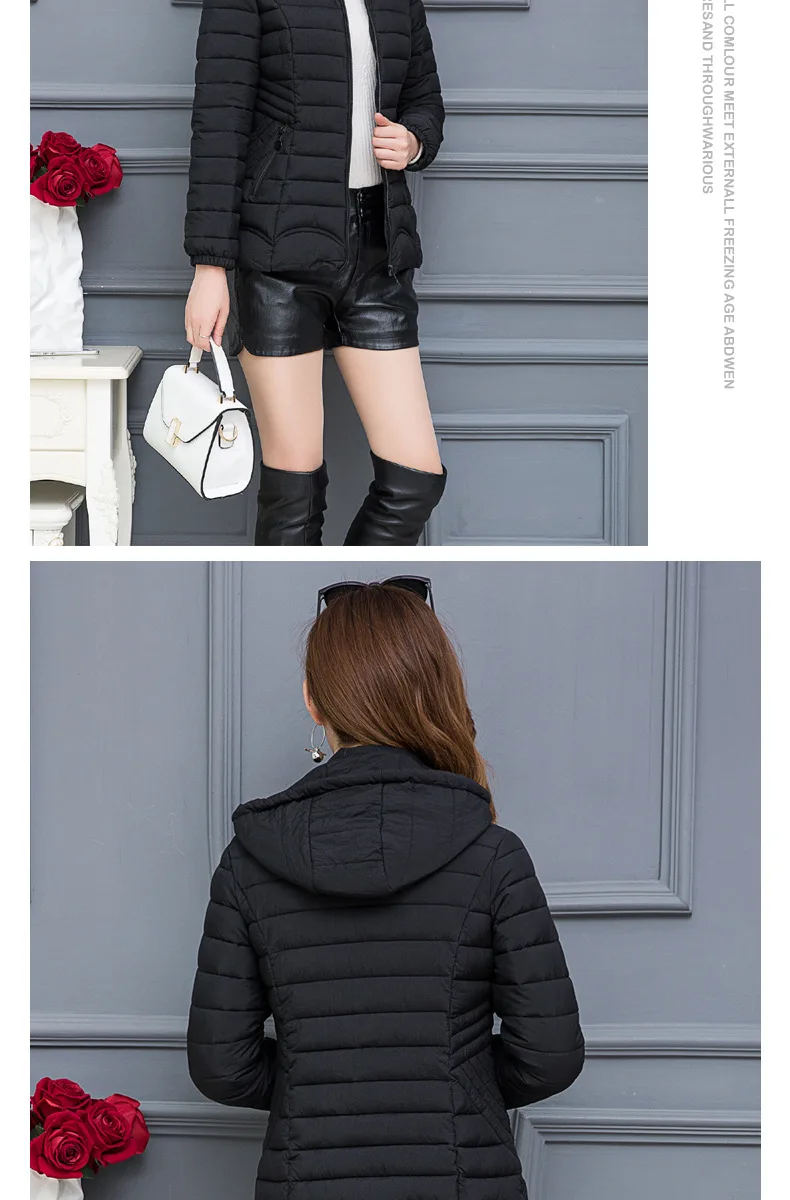 Small Cotton-Padded Jacket Women's New Style Cotton Coat Middle Aged And Elderly People Thin Short Slim Fit Slimming Cotton