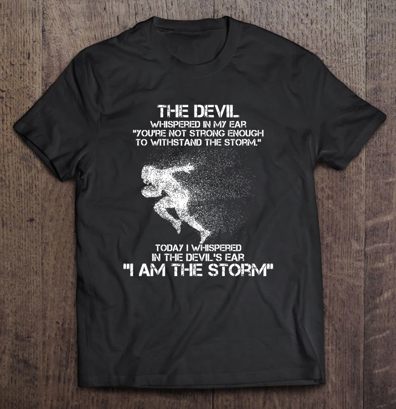 

The Devil Whispered In My Ear You’Re Not Strong Enough To Withstand The Rugby Version Tshirts