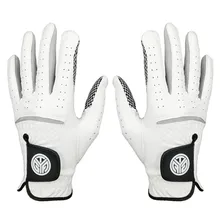 1 шт. перчатки для гольфа Левая Правая рука мужские маленькие овчины противоскользящие износостойкие дышащие перчатки для гольфа спортивные перчатки