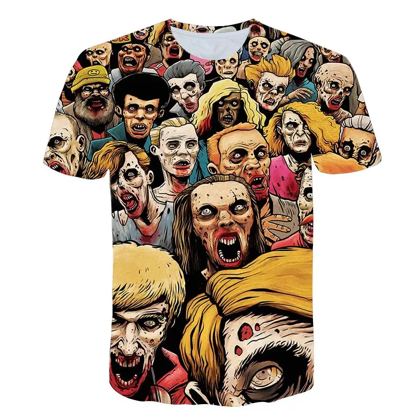Одежда для маленьких мальчиков детская футболка X Task Force, отряд самоубийц клоун отряд самоубийц, 3D принт, футболка для мальчиков и девочек с короткими рукавами