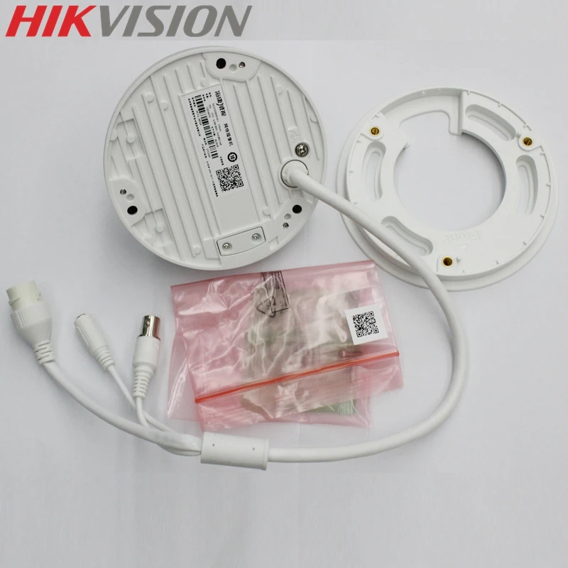 HIKVISION внешняя версия Φ 4 МП Мини купольная IP камера с поддержкой PoE Встроенный