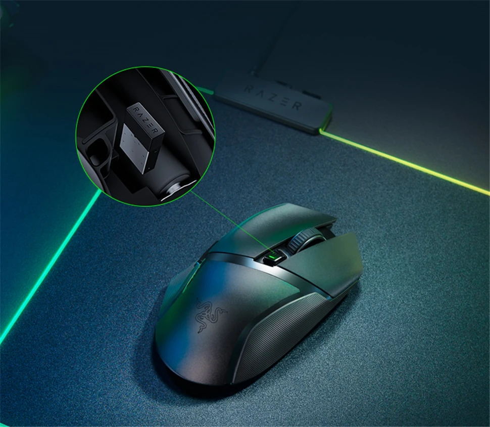 Razer basilisk x hipervelocidade sem fio gaming