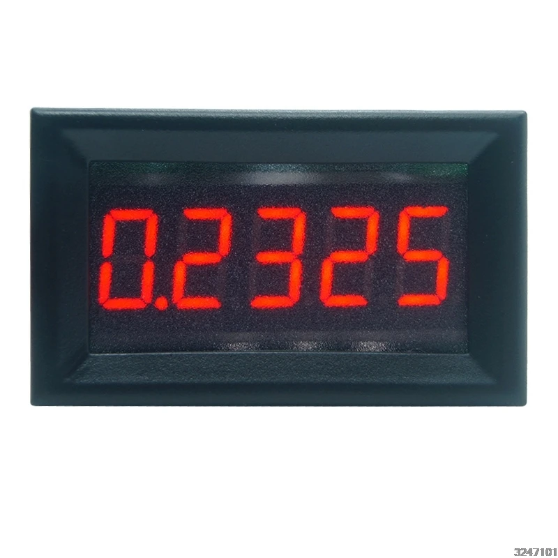 0,3" 5 цифр 0-3.0000A DC Амперметр цифровой измеритель тока панель Встроенный шунт