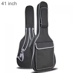 41 дюймов Оксфорд ткань чехол для гитары Gig сумка Двойные ремни Мягкий 10 мм хлопок мягкий водонепроницаемый рюкзак