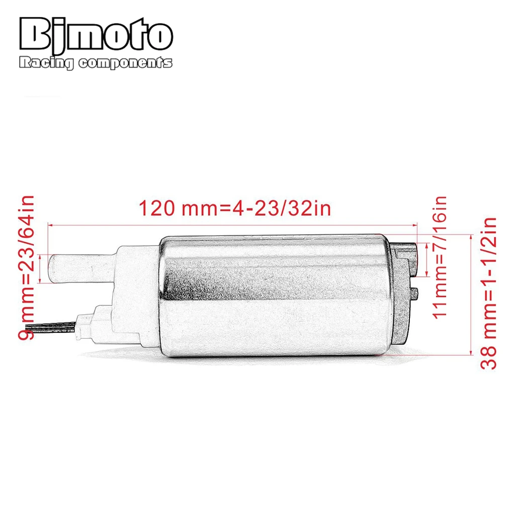 Топливный насос мотоцикла 12V для Honda 16700-MGC-J82 16700-MGJ-D02 16700-MFN-D01 16700-MFG-D02 16700-MEJ-901 XLV700 XL700V Transalp
