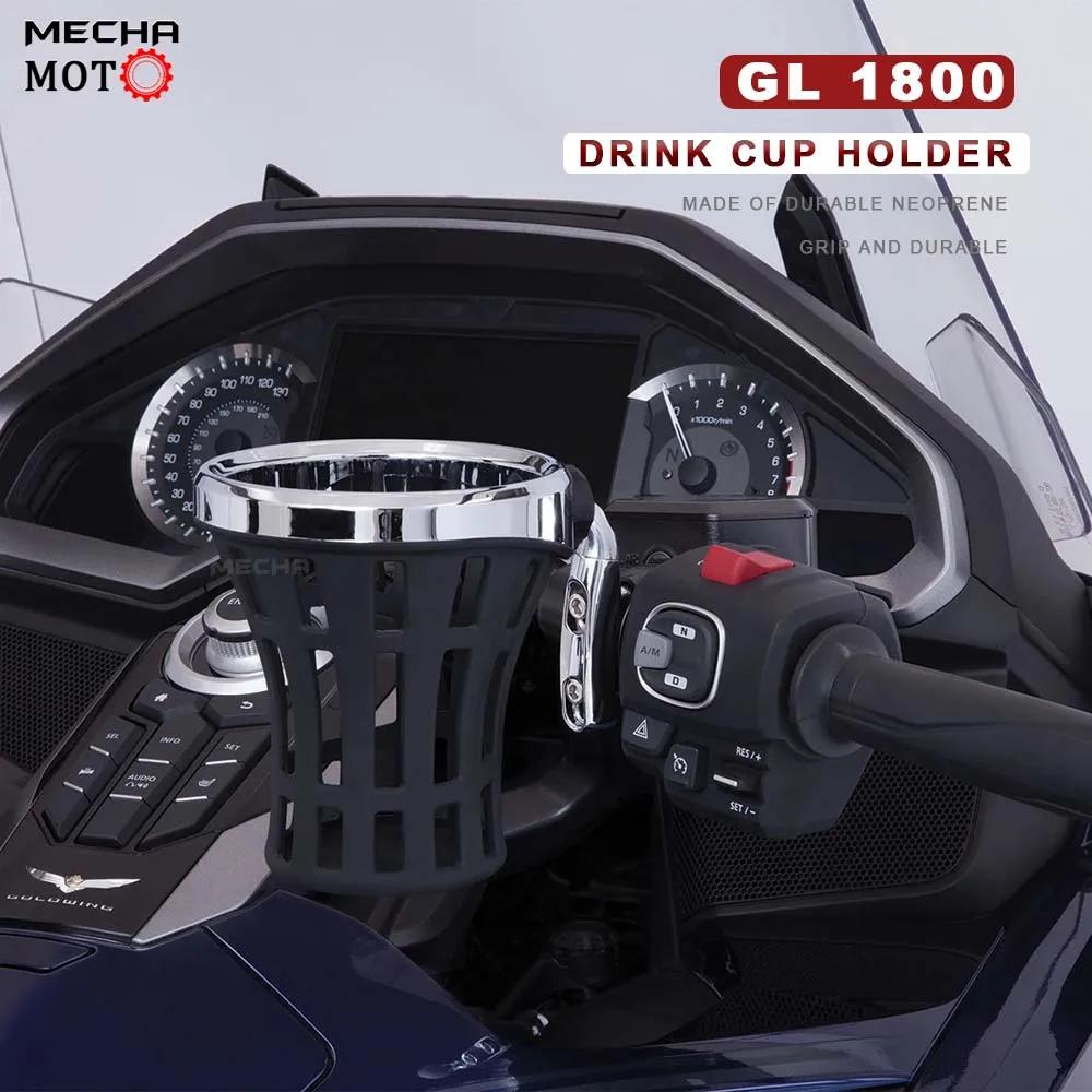 

For HONDA Gl1800 gold wing F6B Water Drink Cup Holder Motorcycle Accessories GL 1800 Bottle Front Car Interior Styling