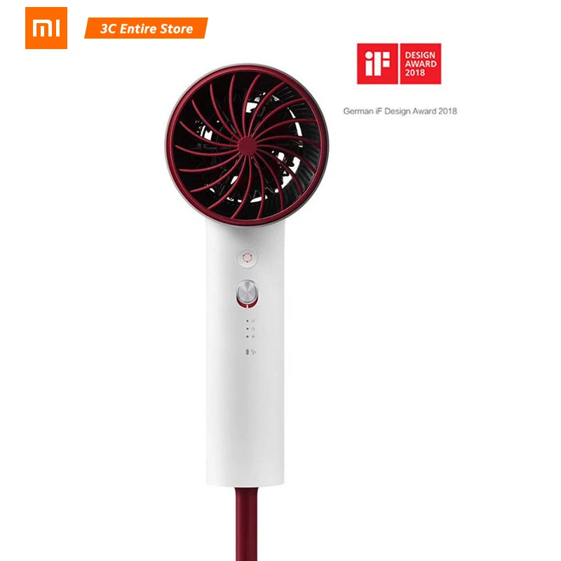 Beste Xiaomi Soocas H3S Anion Föhn 360 Graden Draaibare Quick Droog Föhn Luchtuitlaat Anti Hot Innovatieve afleiding Ontwerp Nieuwe