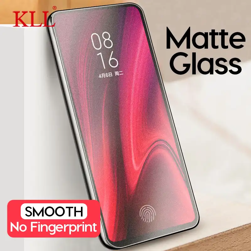 matte tempered glass for k20 pro