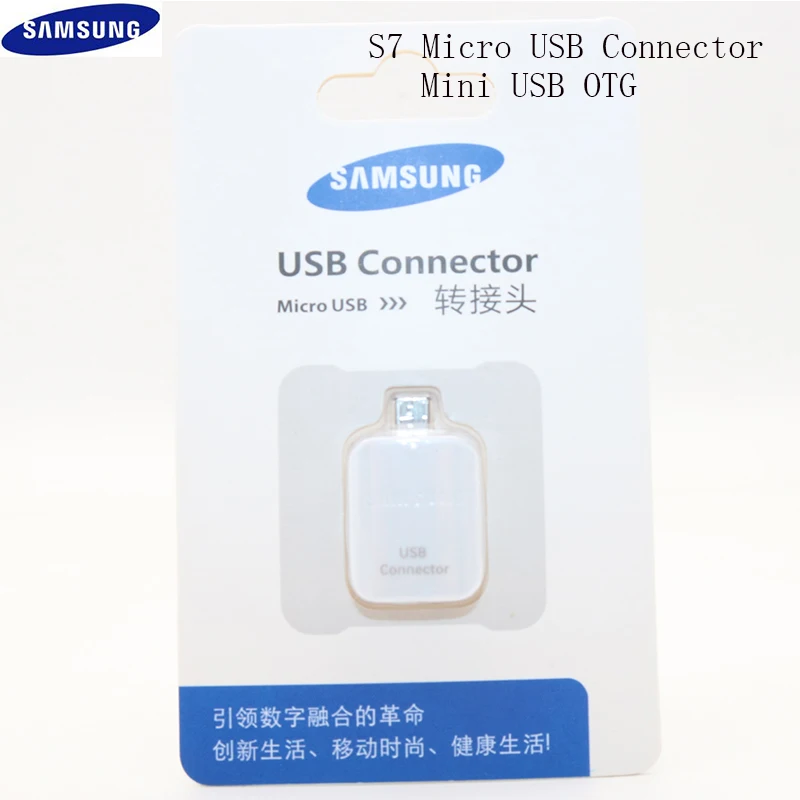 Оригинальный Micro USB OTG адаптер для передачи данных Samsung Galaxy S4 S6 S7 Edge Note 4 5 J3 J5 J7