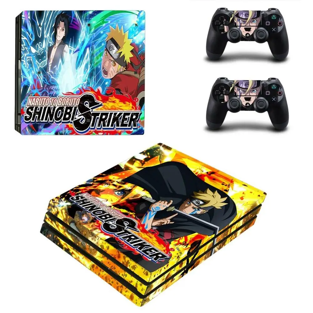 YSP4P-1509 Наруто для Boruto Shinobi Striker PS4 Pro наклейка s PS 4 Pro Виниловая наклейка для playstation 4 Pro консоль и контроллер - Цвет: YSP4P-1509