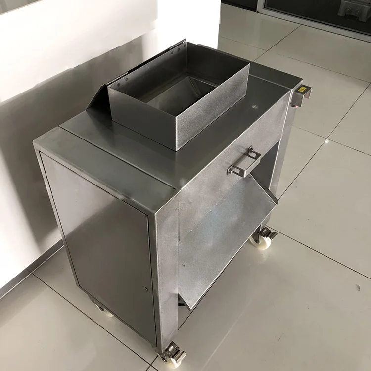 380V 500-800 кг/ч автоматическая машина для резки кости коммерческий птицы резки курицы микро-Замороженная машина для разделки тушек птицы