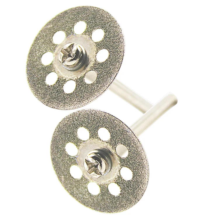 10pcs Circular Saw Blades Cutting Wheel Discs Mandrel Dremel Cutoff Rotary Tool