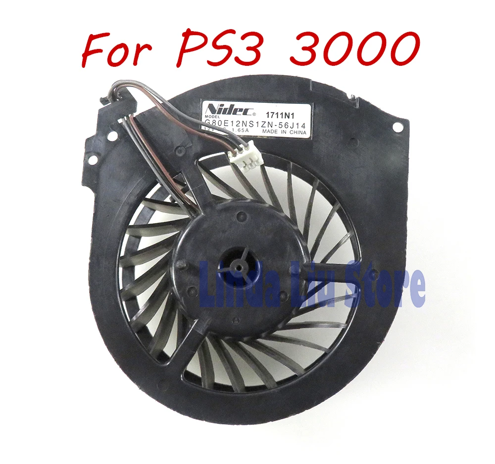 

15pcs/lot High quality Internal Cooling Fan for Sony PS3 Playstation 3 3000 Cooler Fan Replacement Parts