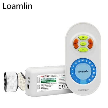 

Milight FUT021 2.4GHz LED Strip Dimmer Single color 10A RF LED Brightness Dimming Led Strip Touch Controller Remote DC12V-24V
