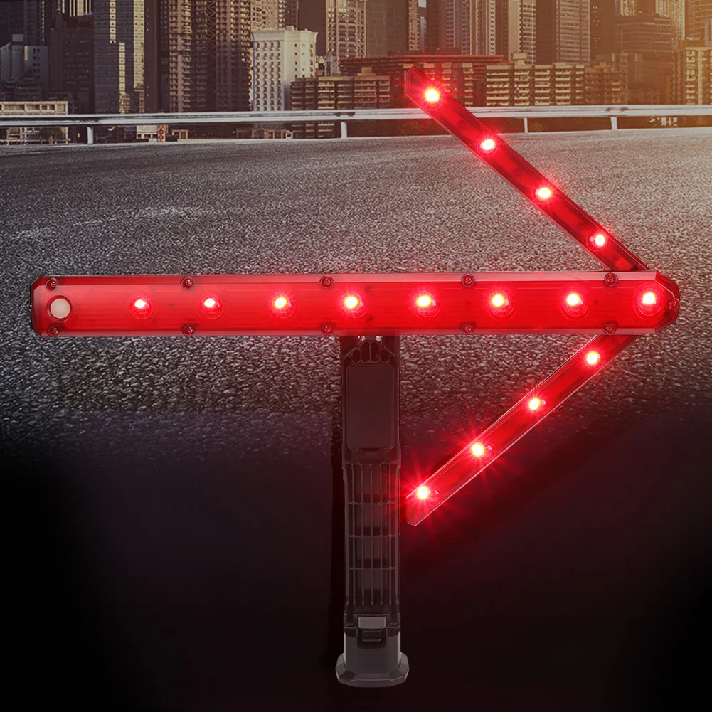 Car LED Arrow Panel Rear View Sequential Side Mirror Turn Signal Folding Light super reflective ABS Plastic Warning Light