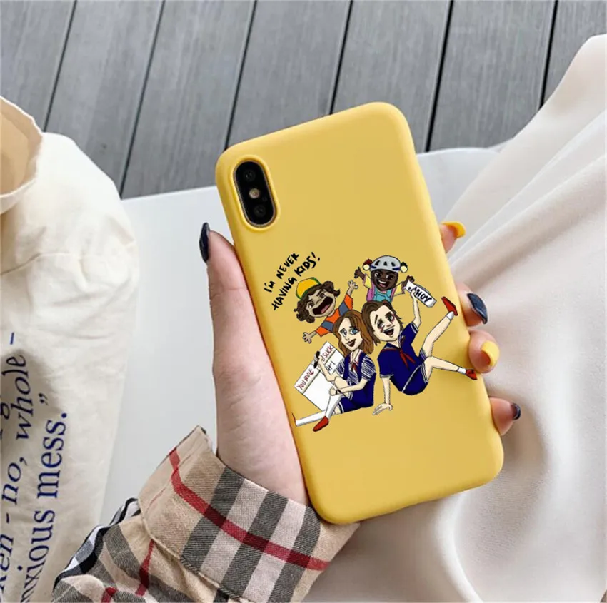 Очень странные дела Сезон 3 мерные ложки Ahoy акробаты и блохи чехол для iPhone X 6 6s 7 8 Plus XR XS max силиконовый чехол