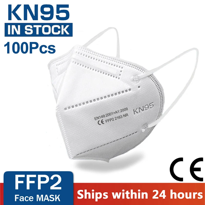 FFP2 Mask Adult 5 Layers KN95 Masks Face Protective Mascarillas fpp2 homologada Filter Respirator FPP3 FFP3 ffp2mask Masque |