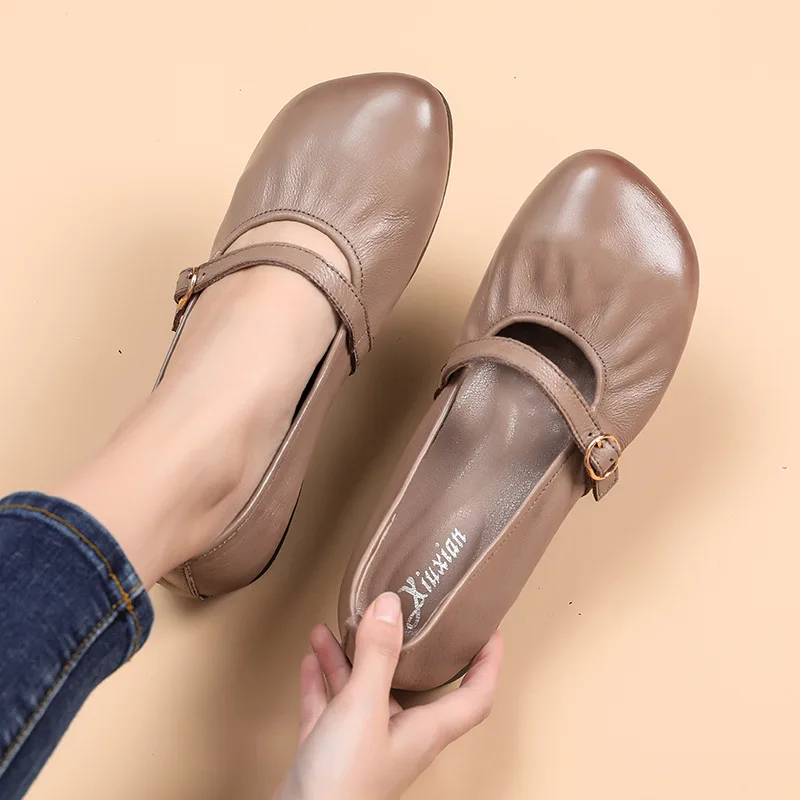 Rubber Band Bottom Soft Surface Antiskid Women's Shoes