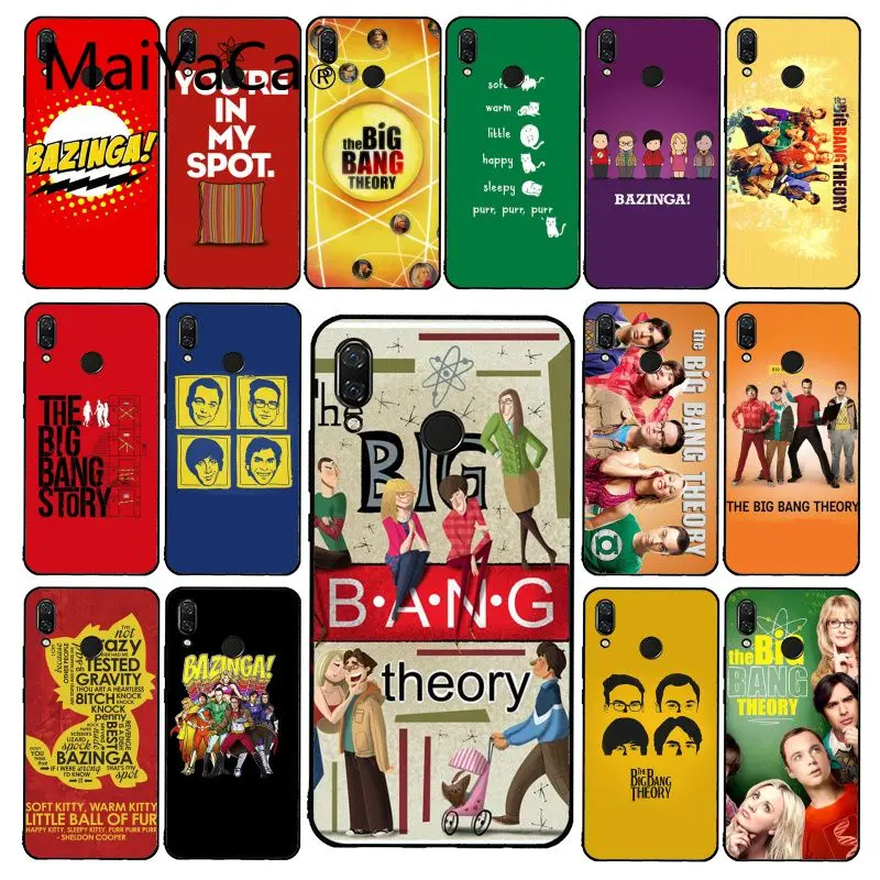 Чехол для телефона Maiyaca Bazinga The Big Bang Theory tv show Xiaomi Redmi4X 6A 9 8A note pro 5Plus Note4 Note5 7 Note6Pro 8T |