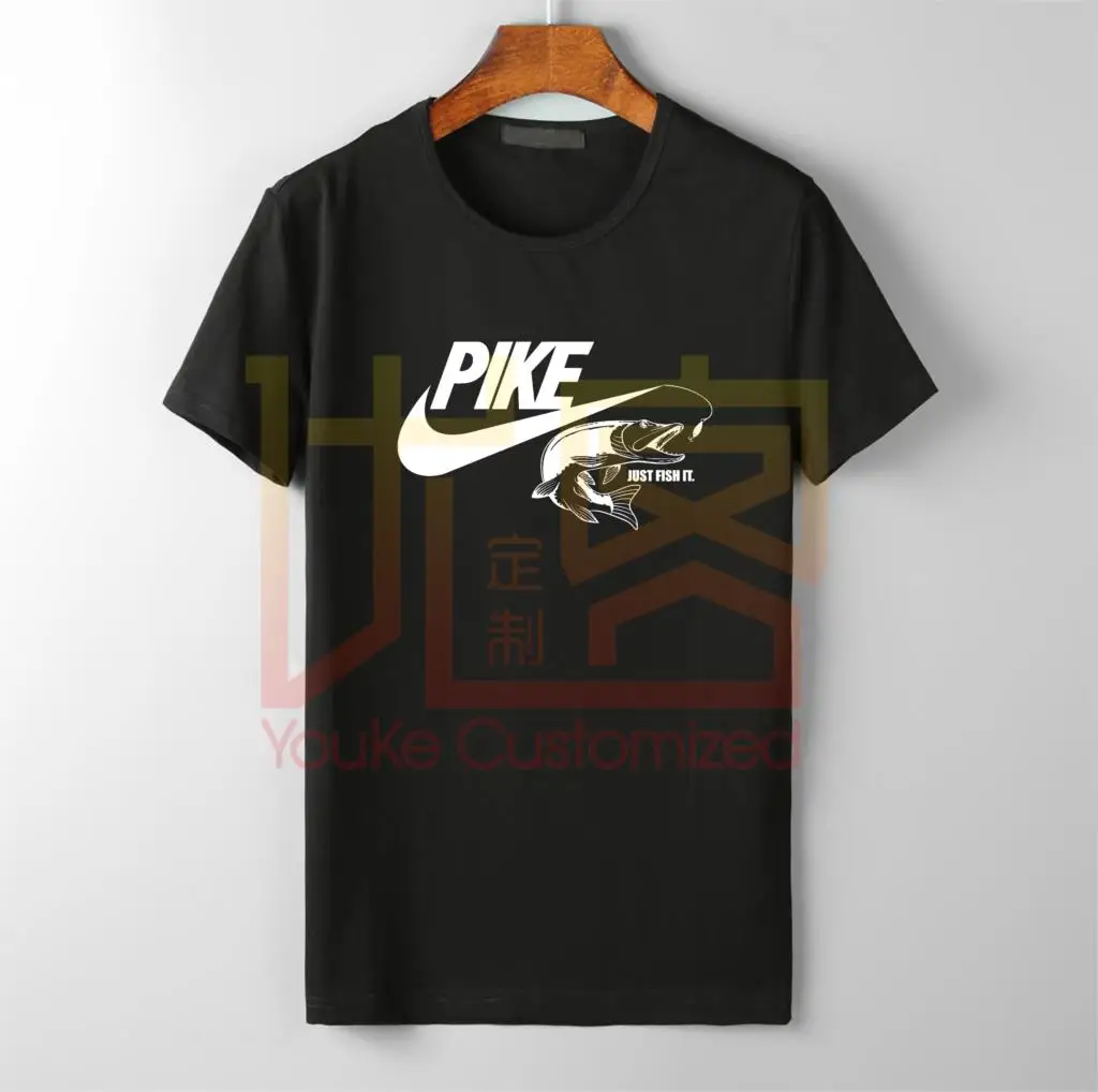 Pike Pesce Pescatore Angler T-Shirt New T Camicette Divertente Magliette e camicette Tee Nuovo Unisex Divertente di Alta T shirt