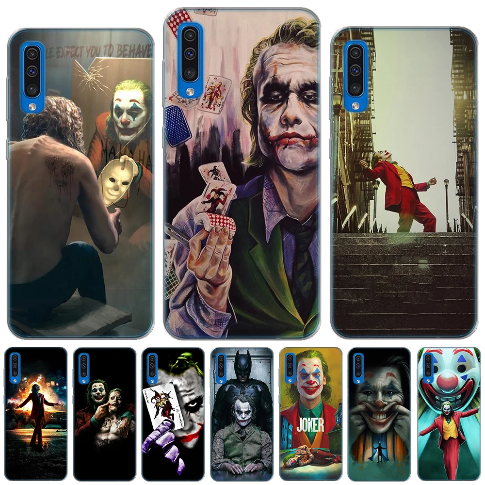 Мягкий силиконовый чехол Dark Knight для Samsung Galaxy A6 Plus A8 A7 A9 2018 A10 A20 A30 A40 A50 A60 A70 A80