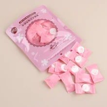 30 шт., одноразовая салфетка для путешествий из чистого хлопка, сжатая портативная салфетка для путешествий, полотенце для лица, влажная мочалка